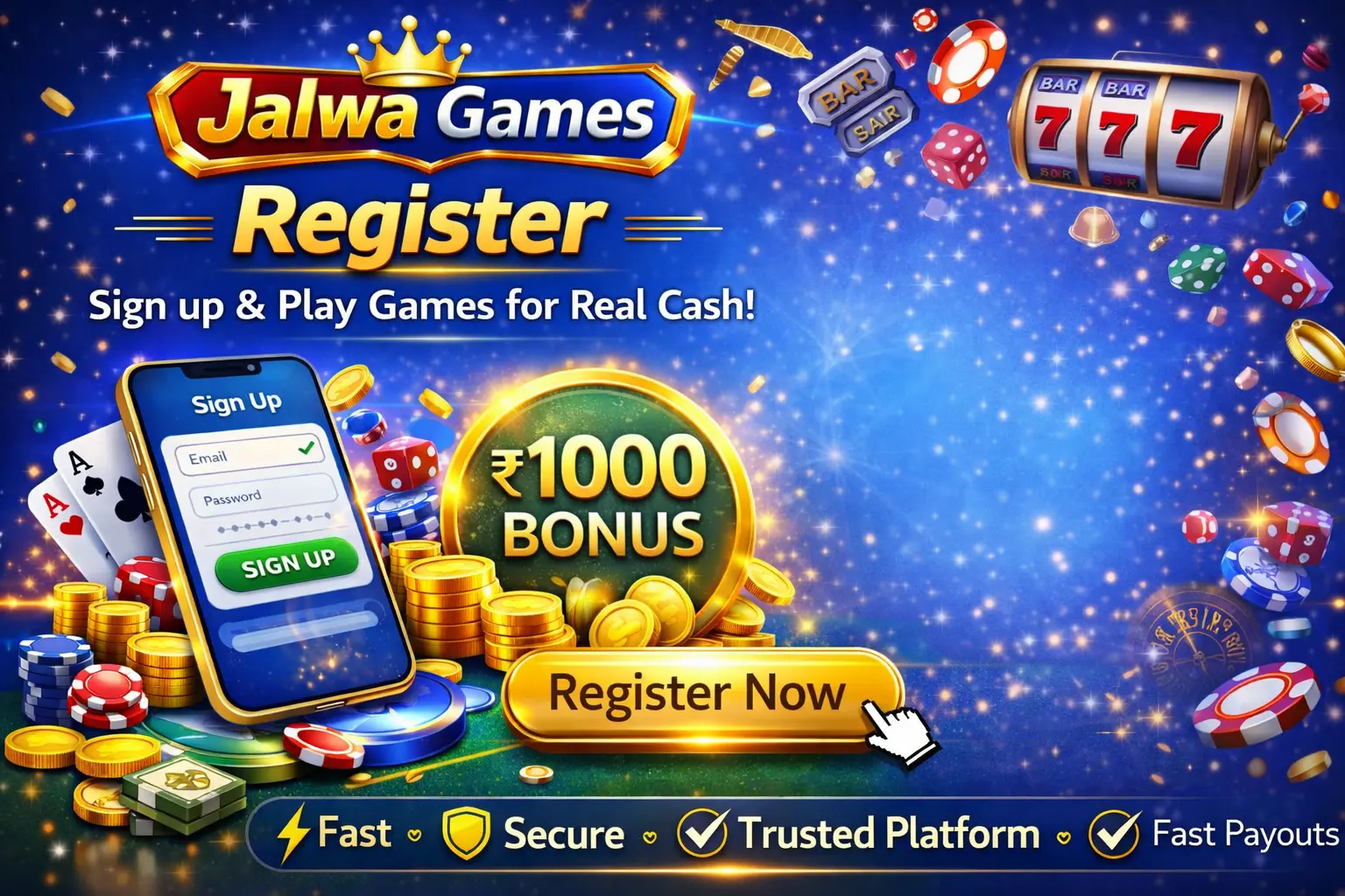 jalwa game register